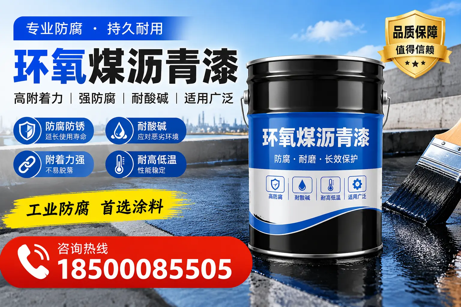环氧煤沥青漆在不同气候条件下的应用效果,自贡案例分析